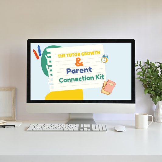The Tutor Growth & Parents Communication Kit by CarePackit — printed and digital resources for tutors to grow their business and communicate with parents.