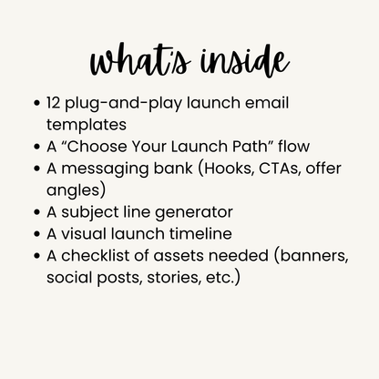 Launch Email Packs - CarePackit