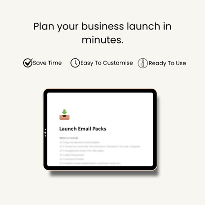 Launch Email Packs - CarePackit