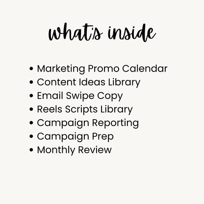 Promotional Marketing Tool Kit - CarePackit